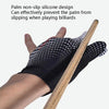 BOODUN M091153 Three Fingered Snooker Gloves High-Elastic Sweat-Absorbent And Wear-Resistant Table Single Gloves, Size: One Size(Leaves)