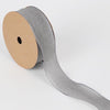 Kapok Yarn Ribbon Flower Packaging Ribbon Headdress Headband(Silver Gray)