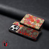 For iPhone 13 Denior D23 MagSafe Detachable Zipper Wallet Holder Phone Case(Red)
