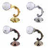Retro Water Wafer Head Barb Curtain Decorative Wall Hook(Purplish Red)