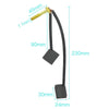 2pcs /Set For Club Car / EZGO Golf Cart 3.3 Motor Carbon Brushes, Specification: Carbon Brush Contains Hardware Bag