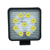 6.7W White Light Square-Shaped Waterproof Car Boat Marine Work Lights Spotlight LED Bulbs, DC 9-30V