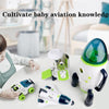 Simulation Sound And Light DIY Assembled Aviation Model Science And Education Toys, Colour: Return Cabin