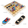 Moving Car Game Children Educational Logical Thinking Training Wooden Parent-Child Interaction Toy