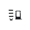 iPhone 7 Card Tray, Buttons & Mute Switch (Black)