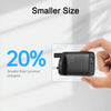 JOYROOM L-QP2011 20W USB+USB-C/Type-C Fast Charger with Cable Set, UK Plug(Black)