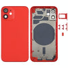 iPhone 12 Mini Back Cover Red - SIM Tray & Lens