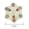 Interactive Dog Puzzle Feeder - Pink Hexagon - Slow Feeder Bowl
