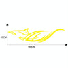 D-905 Animal Pattern Car Modified Decorative Sticker(Yellow)