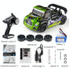 JJR/C Q131 Full Scale 4WD Flat Running Drift Remote Control Car(Green)