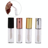 5pcs Lip Glaze Trial Sample Bottle Mini DIY Homemade Lip Gloss Bottles Lip Oil Bottle, Color: Gold