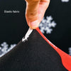 Stretch Chair Cover Office Armrest Lift Computer Chair Seat Cover, Size: S(Happy Christmas Green)