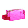 Handbag PVC Dazzling Waterproof Cosmetic Bag Toiletry Bag(Red)