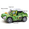 HG-884 Spray Deformation Dinosaur Fighting Vehicle Light Music Automatic Rotating Children Toys(Yellow)