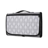 Portable Baby Changing Mat Multifunctional Baby Changing Table Waterproof Bag(Gray Arrow)