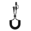 ENKAY Type-C to Type-C / 8 Pin 3A Elbow Expansion Spring Coiled Fast Chrging Data Cable, Length: 1.5m