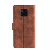 For Huawei Mate 20 Pro Skin Feel Crocodile Texture Magnetic Clasp Horizontal Flip PU Leather Case with Holder & Card Slots & Wallet(Brown)