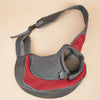 Breathable Cat Carrier Bag, Red, Large (7.5kg) - Pet Travel