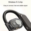 M62 Open-Ear Bone Conduction Long Life OWS Wireless Bluetooth Earphones(Black)