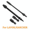 For Karcher K-Series / LAVOR Long Rod Universal Swivel Nozzle High Pressure Car Wash Sprayer Parts(No. 3)
