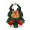 Christmas Ornaments Christmas Tree Three-dimensional Non-woven Fabric Pendant(Elk)