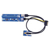 PCE164P-N03 VER006C Mini PCI-E 1X To 16X Riser For Laptop External Image Card, Spec: Blue Board 6pin