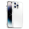 For iPhone 14 Pro Max Blade Slim AG Matte Shockproof Phone Case(White)