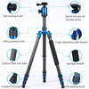 TRIOPO Oubao C-608S Adjustable Portable Carbon Fiber Tripod with Ball Head for SLR Camera