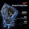 For Samsung Galaxy S23 FE 5G Cooling MagSafe Holder Phone Case(Blue)