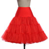 Boneless Skirt Rock Ball Pettiskirt Short Skirt, Size:One Size(Red)