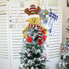 CX20208 Elk Pattern Christmas Tree Pendant Decoration, Size: L