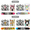 For DJI Neo 2pcs Combo Drone Body Protective Stickers(Pink Rabbit + Colorful Elf)