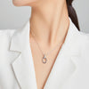 S925 Sterling Silver Geometry Women Nacklace Jewelry