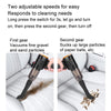 Car Vacuum Cleaner Large Suction Power Wireless Pump Inflatable Blower Handheld Small Vacuum Cleaner, Style: Brushless 260W+4 Filters+Air Bag (Black)