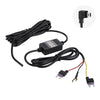 H516 Recording Step-down Line Shrinkage Video Car Charger Line Parking Monitoring Three-Core Power Cord, Model: With Fuse(Mini Right Elbow)