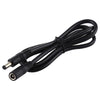 8A 5.5 x 2.1mm Female to Male DC Power Extension Cable, Length:1.5m(Black)