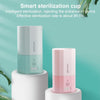 Mcomb IPX7 Waterproof USB Charging Smart Sterilization Cup(Pink)