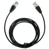2m BNC Male Cable Black - CCTV Video Surveillance