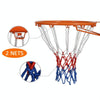 Outdoor Round Rope Basketball Net, Colour: 5.0mm Heavy Polyester(White Red)