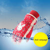 Cartoon Bow Rabbit Pattern Children Ski Gloves Windproof Waterproof Warm Cotton Gloves, Colour: Pink(L)