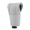 Universal Nonslip Breathable Genuine Leather Car Gear Shift Knob Cover(Grey)