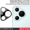 For Huawei Pura 70 imak High Definition Integrated Glass Lens Film Black Version