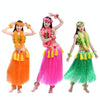 3 PCS Hawaiian Hula Party Show Dress Up Props, Size: 60cm(Double Layer  Orange)