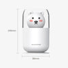 Y06 Cute Pet USB Air Humidifier Home Car Small Hydrating Aroma Diffuser(White)