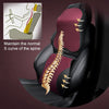 Four Seasons Breathable Memory Foam Car Neck Pillow Polyester Headrest (Black)