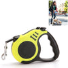 Retractable Dog Lead, 3m, Yellow, for Small/Medium Dogs (up to 14kg)