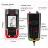 3 In 1 Wireless Bicycle Code Meter Lamp Strong Light Front Light, Colour: Green Upgrade Floating + Tail Light