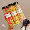 300pcs /Can Baby Elastic Hair Accessories And Hair Ties Children Non-Injury Hair Band, Style: Smooth Colored