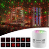 C209 USB Charge Mini Laser Stage Atmosphere Light, Specification: 12 In 1 Style (White)