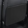 Car Seat Back Children Anti-kick Pad Back Rear Anti-dirty Universal Leather Protection Pad Storage Bag Half Pack Version (Black)
